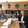 Հանձնաժողովը ստուգում է աշխատանքները (նախագահ՝ Սուսաննա Աբազյան, անդամներ՝ Շուշան Ղազարյան, Լիլիթ Սուջոյան և Աննա Գիլավյան)