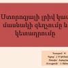 Ստորոգյալի լրիվ կամ մասնակի զեղչումը և կետադրումը