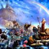 Սակայն մեկ մարդ կար, ում Աստված վստահեց և արդար համարեց: Նոյն էր: Նոյին հանձնարարեց մեծ տապան պատրաստել, որտեղ պետք է տեղ գտնեին Նոյն ու իր ընտանիքը, ինչպես նաև բոլոր կենդանիներից ու թռչուններից մեկական զույգ, որպեսզի այդ ջրհեղեղից հետո կյանքը ծաղկի։