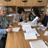 Հանձնաժողովը ստուգում է աշխատանքները (նախագահ՝ Սուսաննա Աբազյան, անդամներ՝ Շուշան Ղազարյան, Լիլիթ Սուջոյան և Աննա Գիլավյան)
